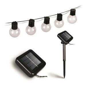 CATENA LUMINOSA X ESTERNO SOLARE 20LUCI 5MT - CASAE