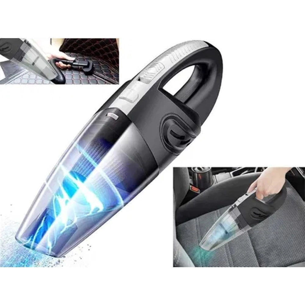 Trade Shop - Aspirapolvere Per Auto Casa Senza Fili Portatile Con Aspirazione Potente Ricarica Rapida -
