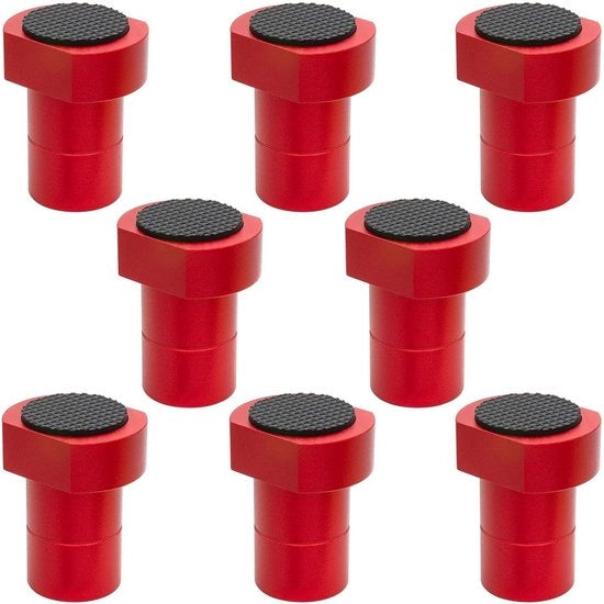 Accessori per banco di lavoro 8 in 1 - Presa di legno con presa antiscivolo - Accessori per banco di lavoro - Strumento multifunzionale - Supporto stabile - Ottimizzato per banchi di lavoro - Supporto per banco di lavoro