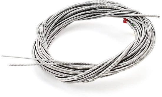 5-snarige gitaarsnaren in acciaio inossidabile - resistente e robusto - estremità colorate in baluotite - parti di ricambio per basso elettrico