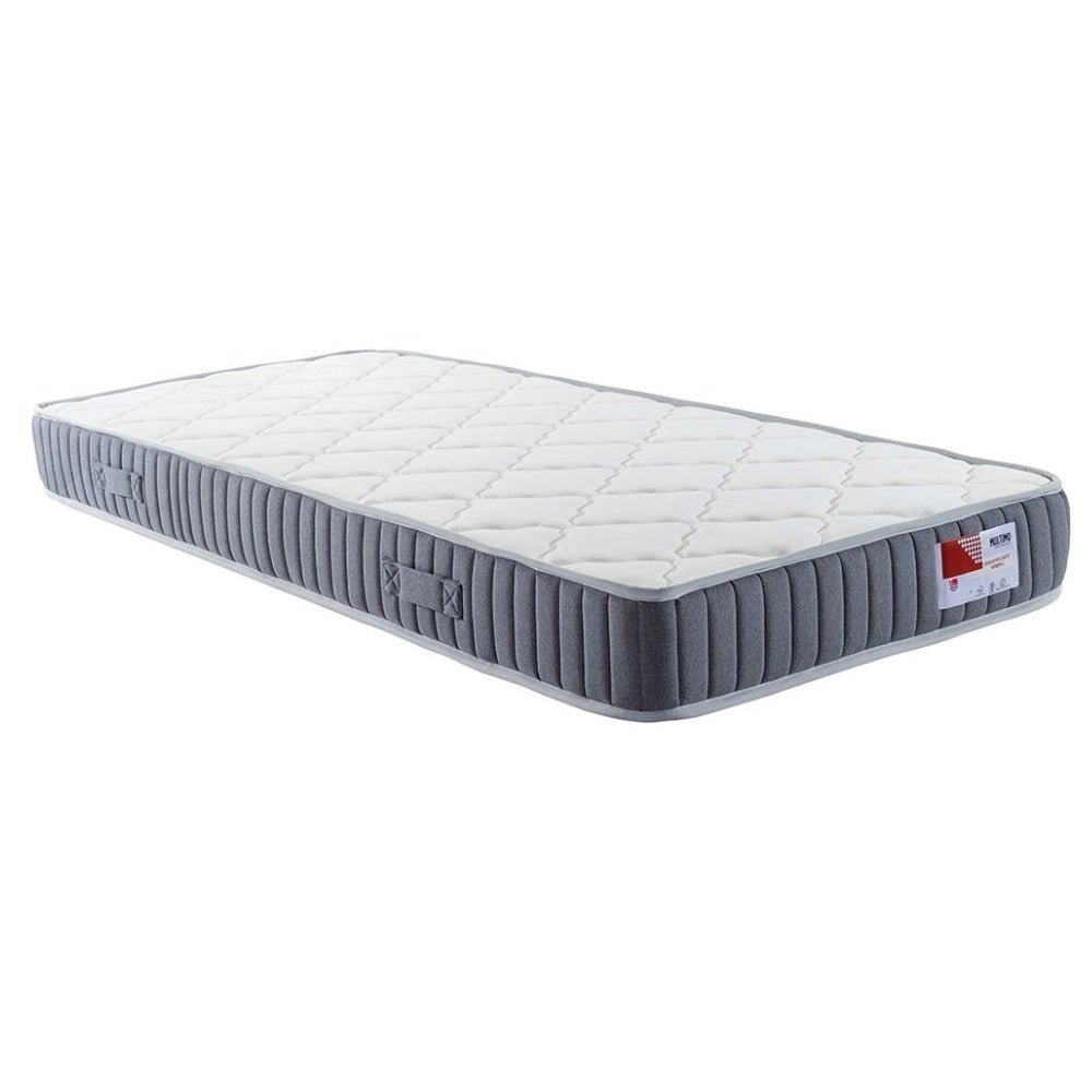 Materasso una piazza e mezza Silver 150x200x16 cm tessuto antibatterico