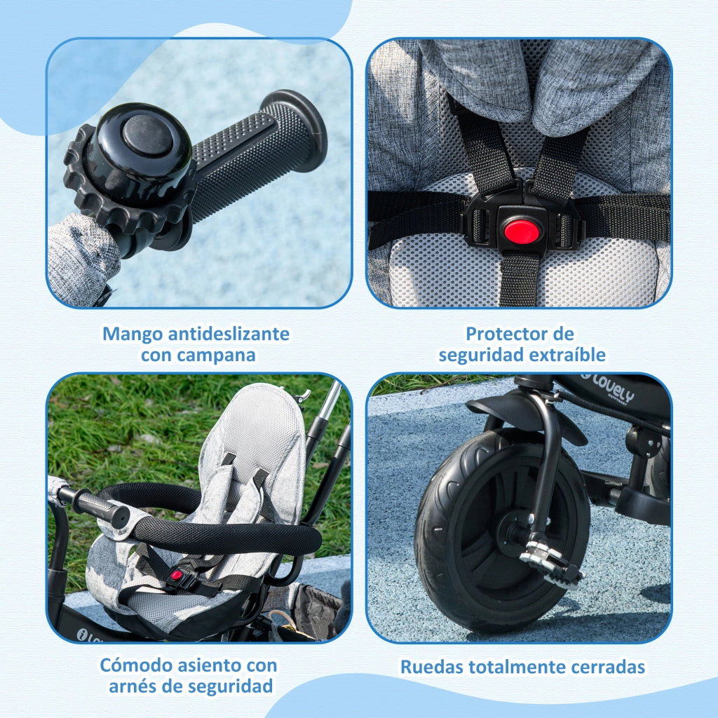 Triciclo per Bambini ¨C Minimal ¨C Grigio
