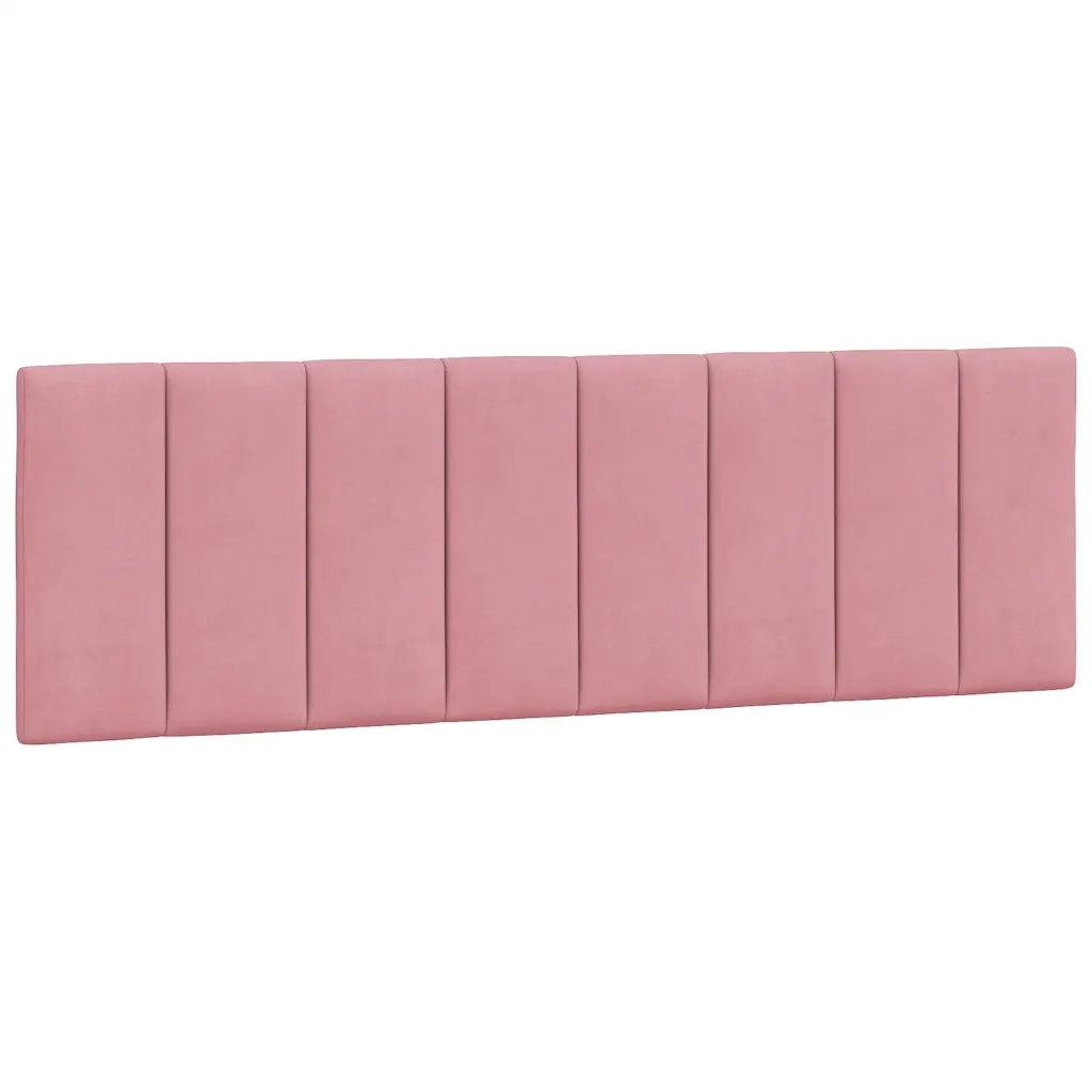 Letto matrimoniale | Letto per adulti | Giroletto senza Materasso Hanko Rosa 160x200 cm in Velluto