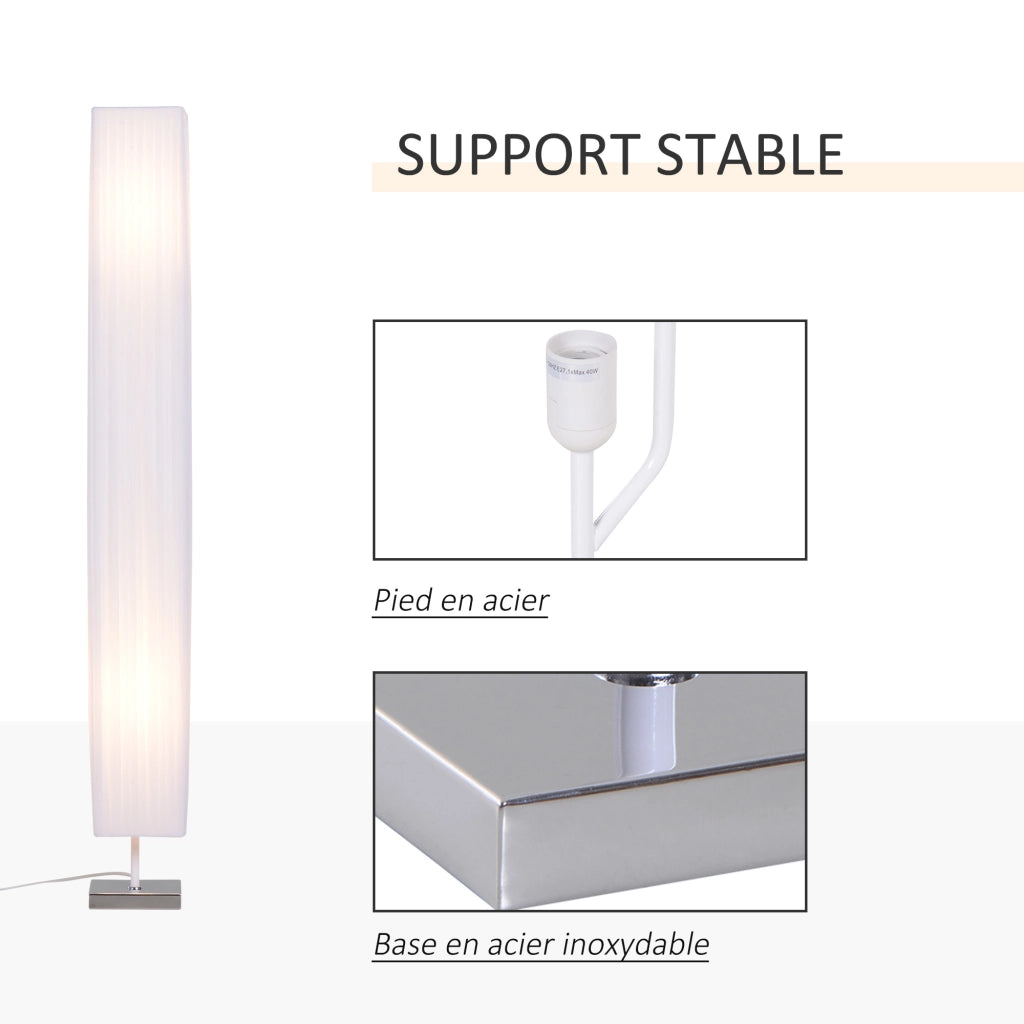 Lampada da terra ¨C zephmum ¨C 120 cm bianco