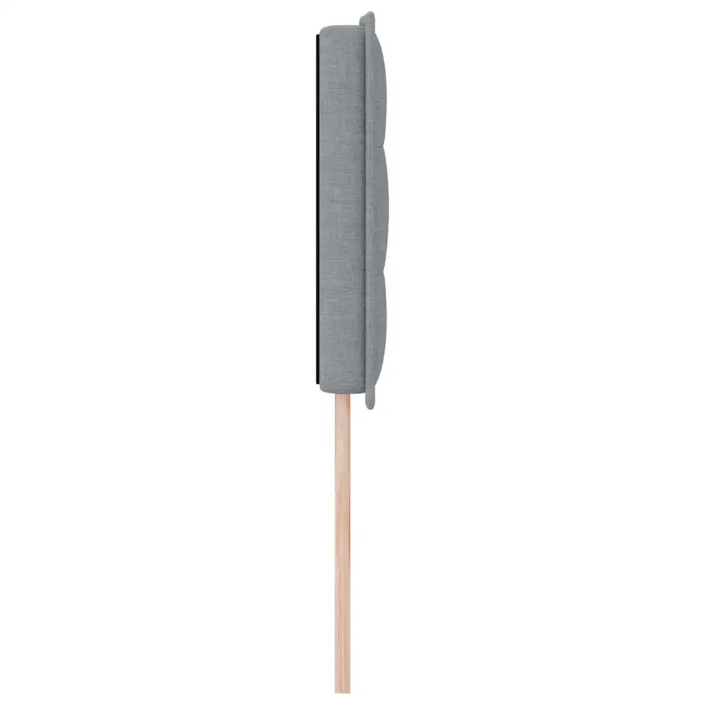 Testiera | Testata Grigio chiaro 144 cm Tessuto