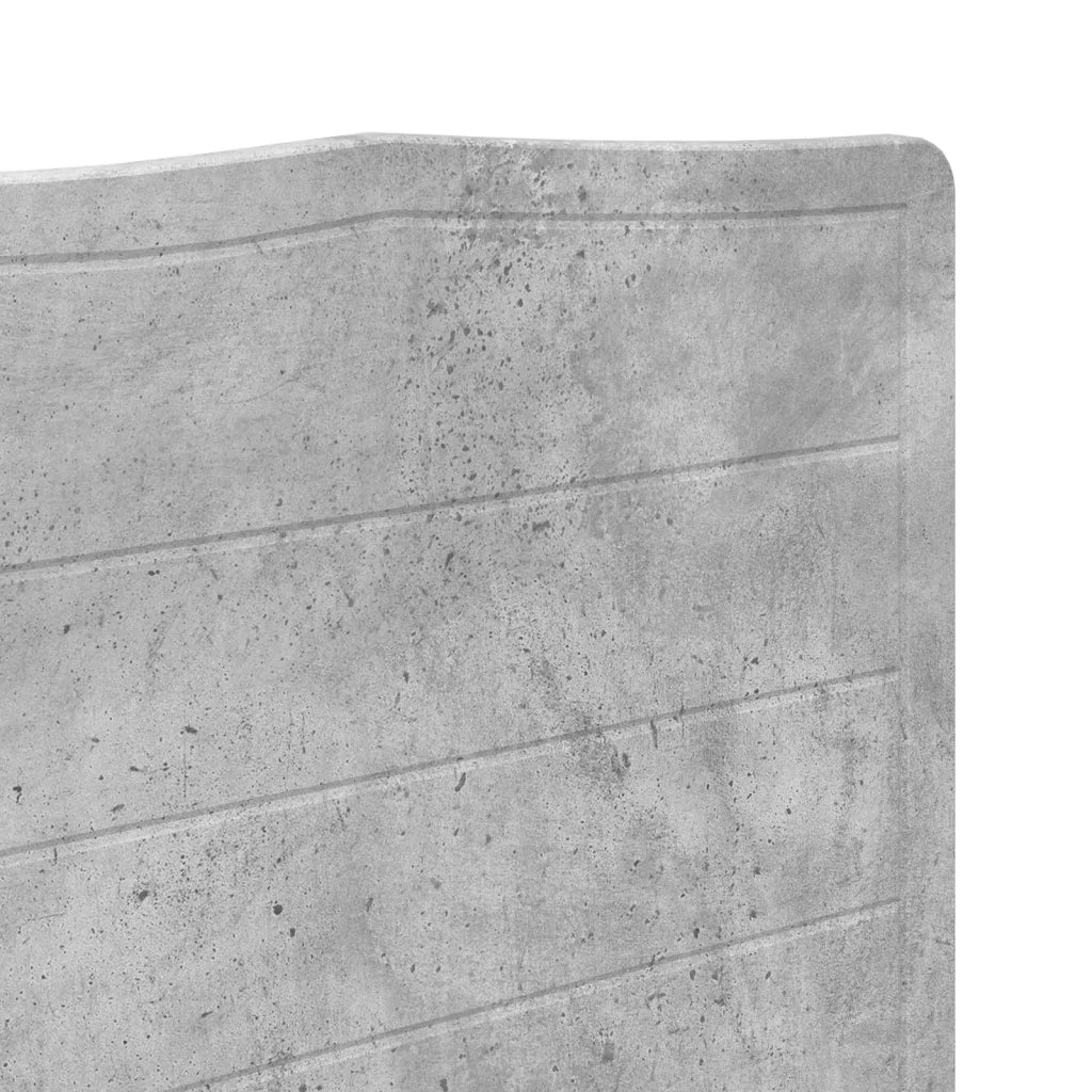 Testiera | Testata Grigio cemento Legno multistrato