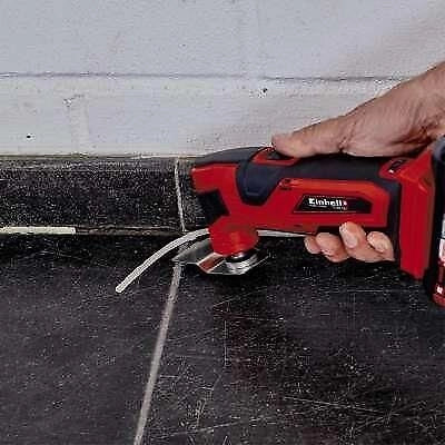 Einhell TC-MG 18 LI-SOLO Utensile Multifunzione a Batteria 18V 22000-40000 OPM Power X-Change 22 accessori colore Nero Rosso