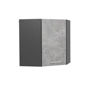 Vicco Mobile angolare da cucina Calcestruzzo 57 cm