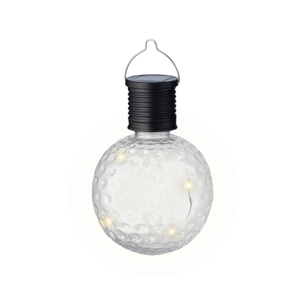 LAMPADINA SOLARE D.7,8XH11,2CM IN PLASTICA TRASP