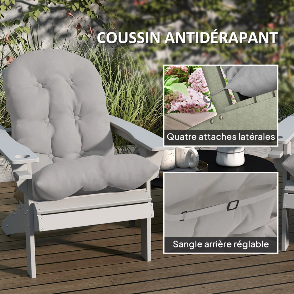 Cuscini per Sedie ¨C Minimal ¨C Grigio Chiaro