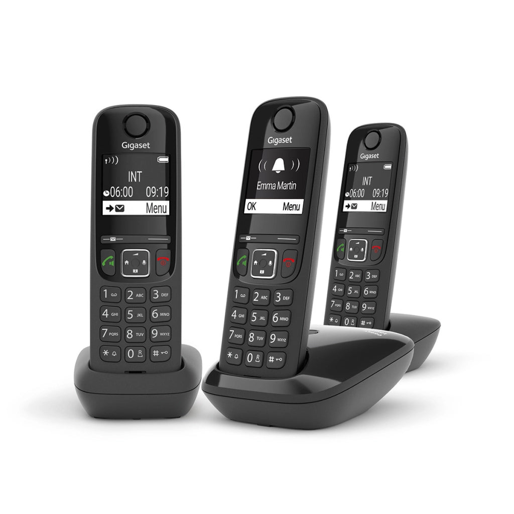 Telefono cordless dectgap tri as690trio