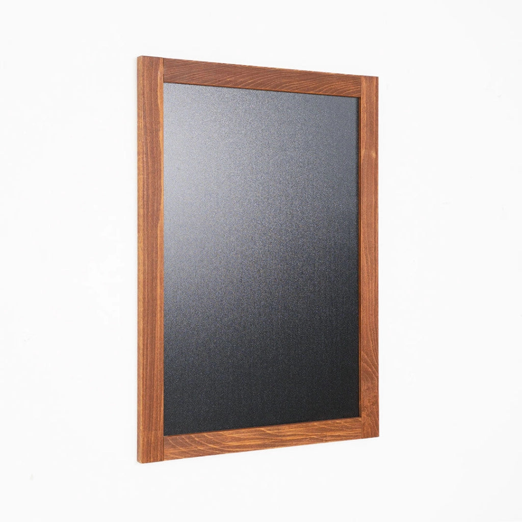 Lavagna con Cornice in Legno 40x60cm in Legno Dark Wood