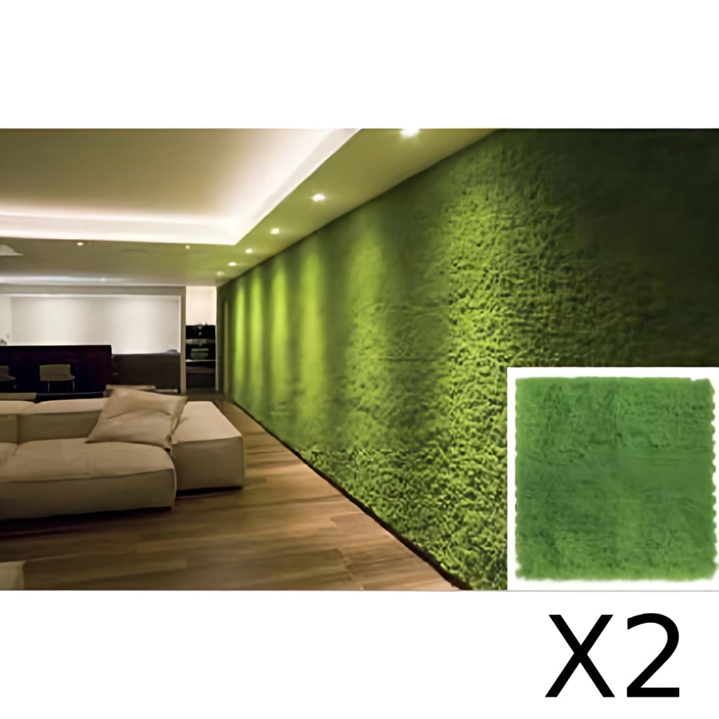 SIEPE ARTIFICIALE PANNELLO 100X100CM GREEN