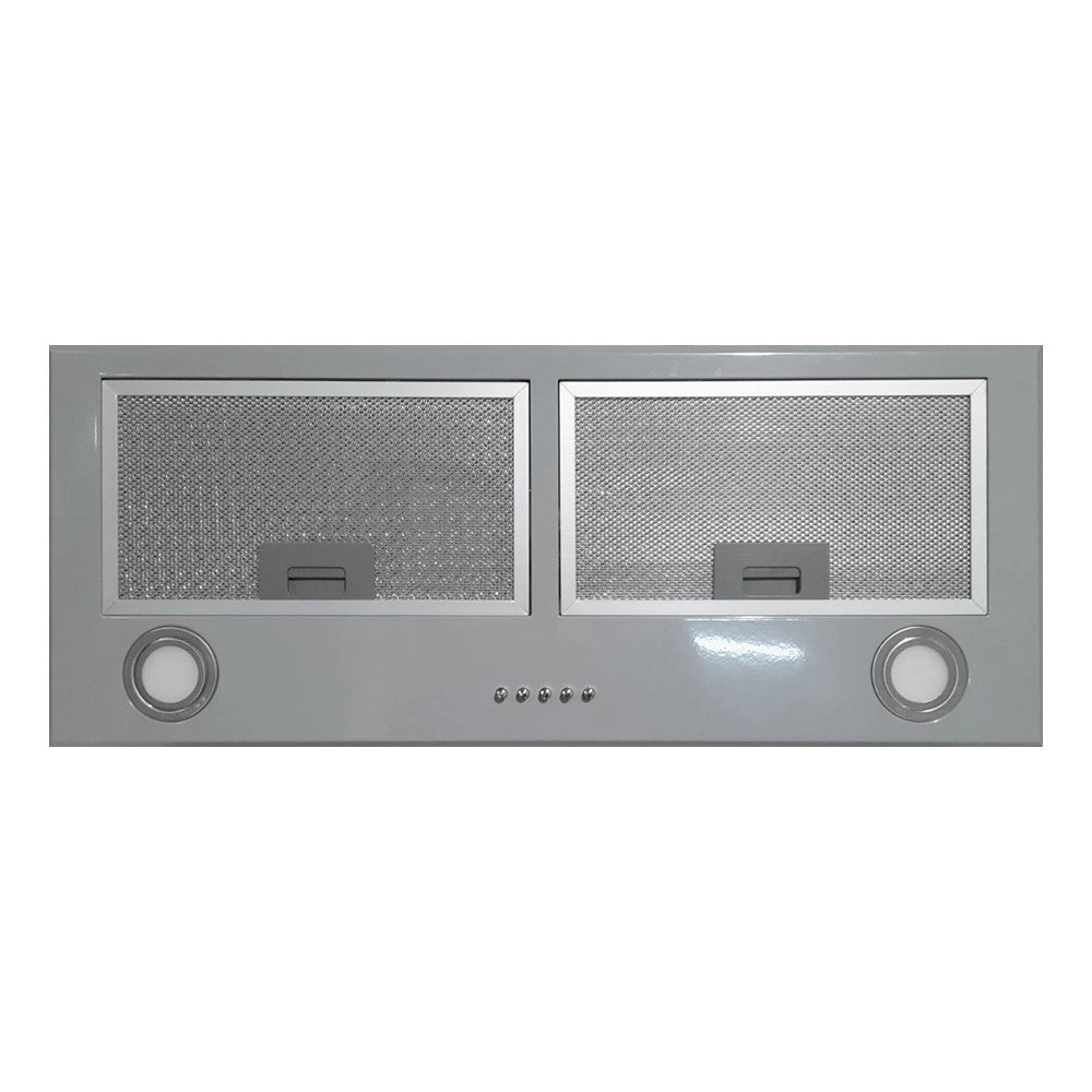 Cappa sottopensile integrata Samet Gruppo70 TB0272SAC luce led 3 livelli velocità colore silver classe D