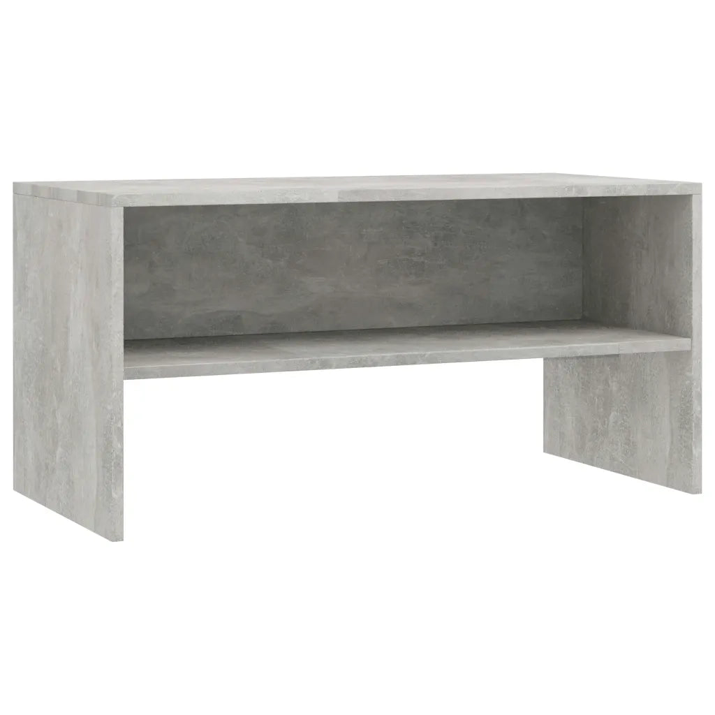 Mobile TV | Armadietto TV | Mobile Porta TV Grigio Cemento 80x40x40 cm in Legno Multistrato