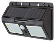 Applique solare esterna con sensore LED 2,4W nera Rabalux
