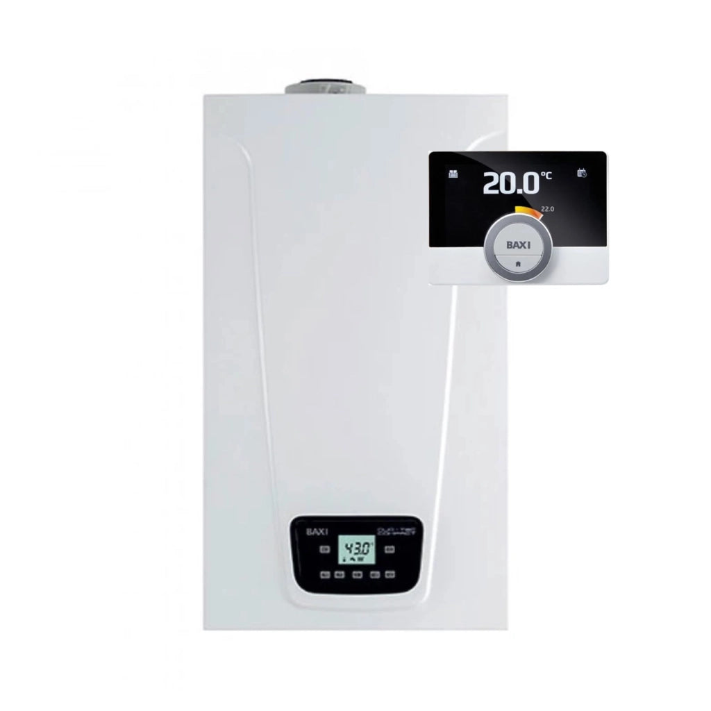 Caldaia a Condensazione Baxi DuoTec Compact E 24 Mago Metano/Gpl con Kit Scarico Fumi