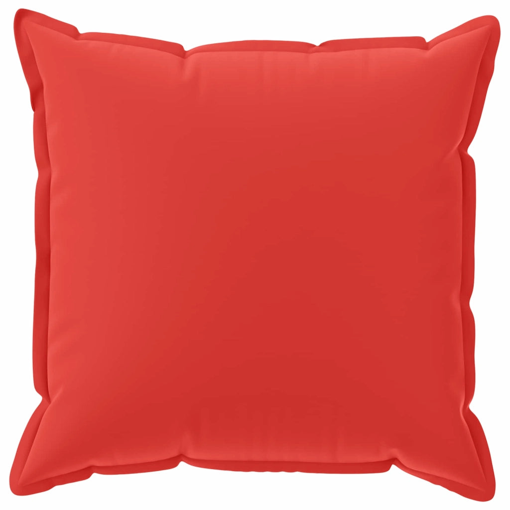 Federa 6 pcs HOUTEN Rosso 55 x 55 cm Poliestere 920512