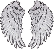Decorazioni per abiti con paillettoni grandi opacchi - Patches opacchi - Motivo ricamato - Decorazione per abiti - Progetti DIY - Effetto glitter