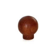 Pomolo in legno - Ã˜ 30 mm. - noce