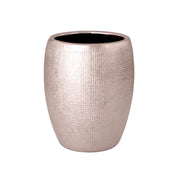 Bicchiere serie glitter in ceramica rosa ramato