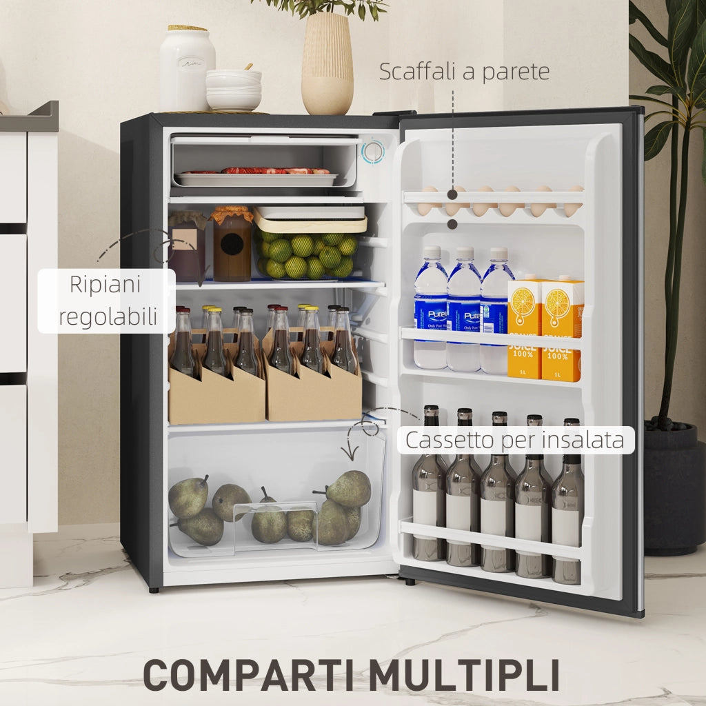 Frigorifero Piccolo 91L ¨C zephmum ¨C Argento