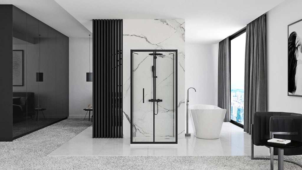 Cabina Doccia A Parete Rapid Fold 100x100