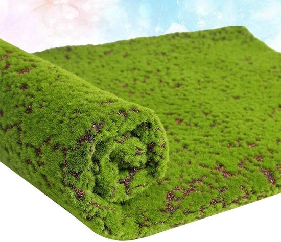 Mos artificiale Tapijt decorativo Mosplastico Tela decorativa Mos per parete Pannelli decorativi per parete Tela decorativa per parete 3D Pannelli per parete per soggiorno giardino acquario decorazione