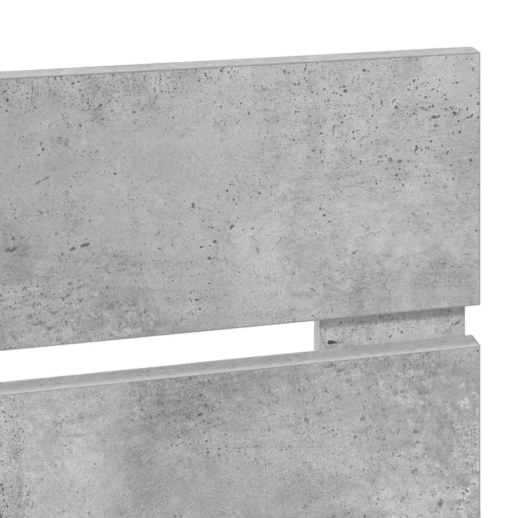Testiera | Testata Grigio cemento Legno multistrato