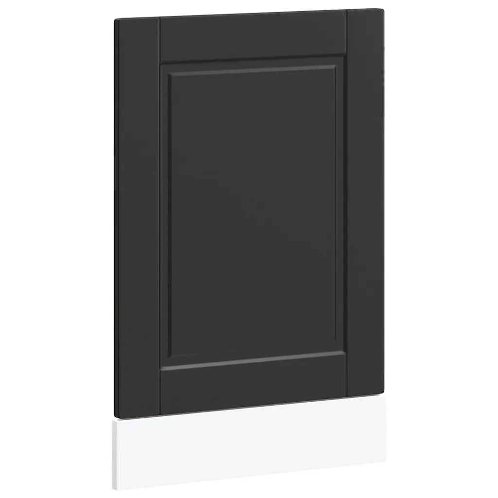 Pannello Lavastoviglie Porto Nero 45x1,5x57 cm in Truciolato