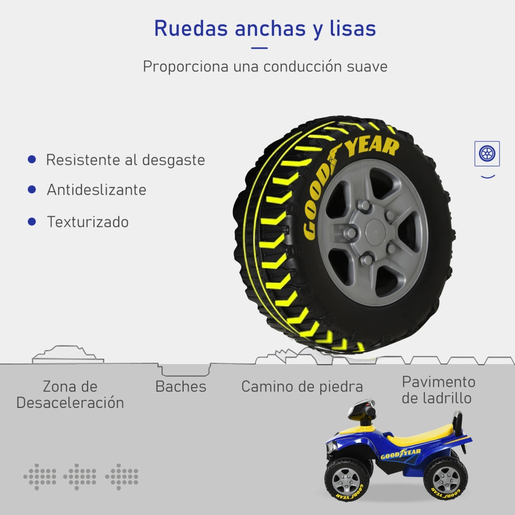 Quad Correpasillos per Bambini ¨C Minimal ¨C 60x31x42 cm Blu