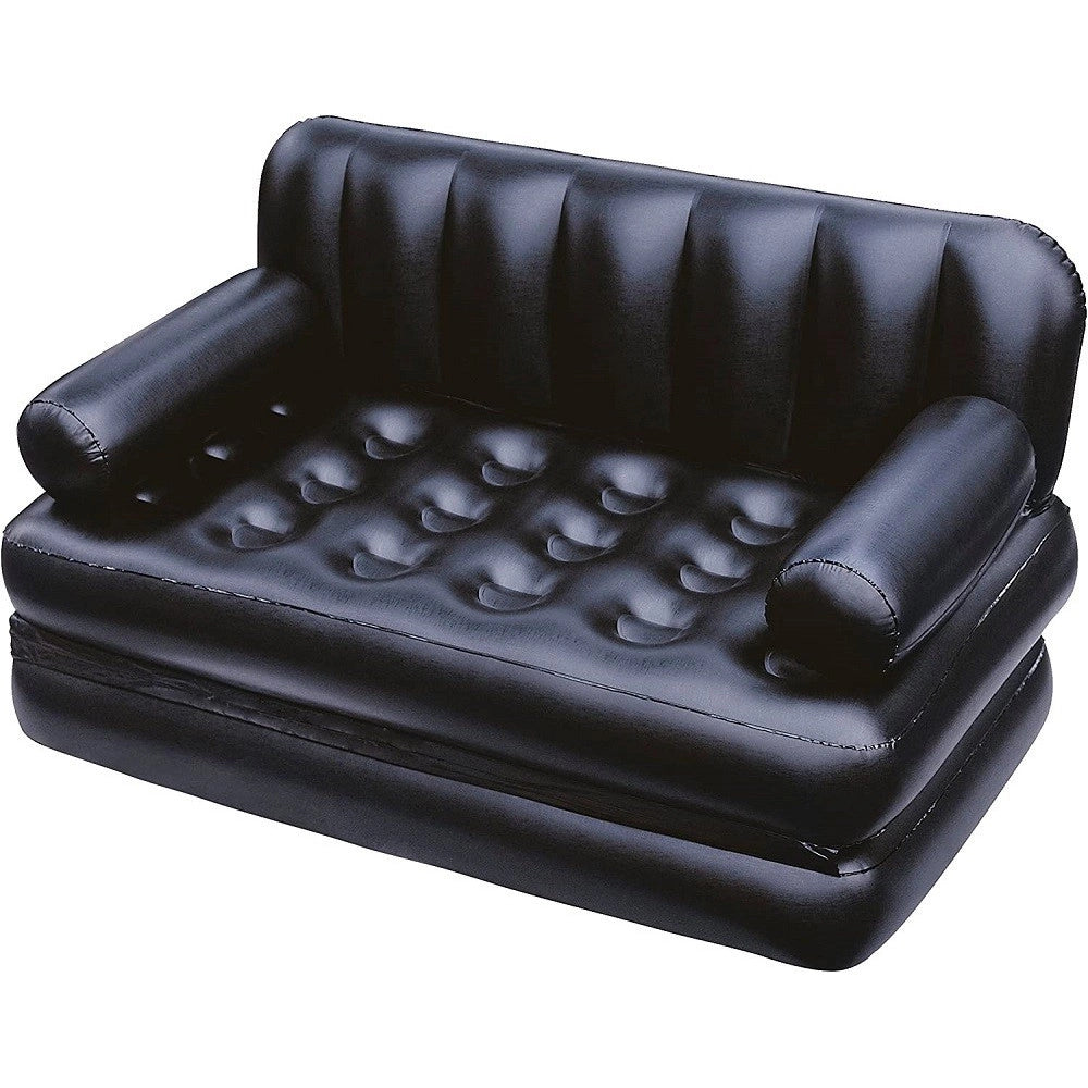 Trade Shop - Divano Gonfiabile Multifunzionale 5in1 Multimax 188 X 152 X 64cm Con Pompa 75056 -