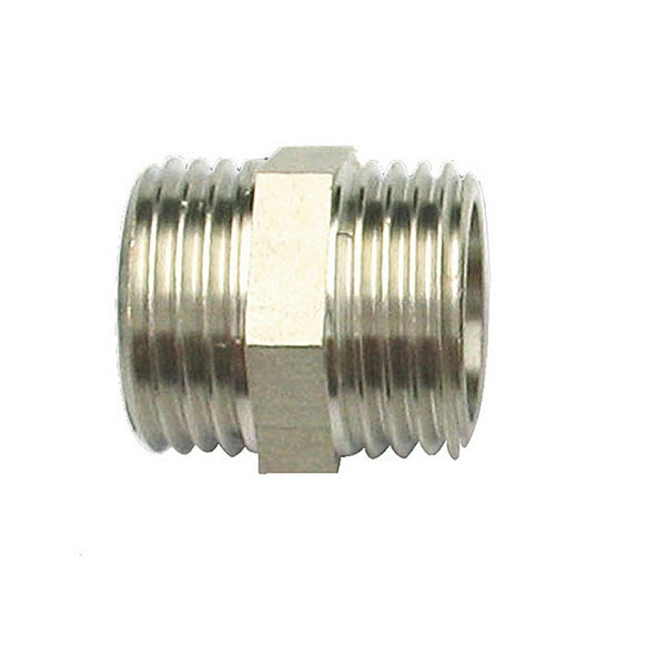 Raccordo niples in  ottone nichelato 3/4 ''