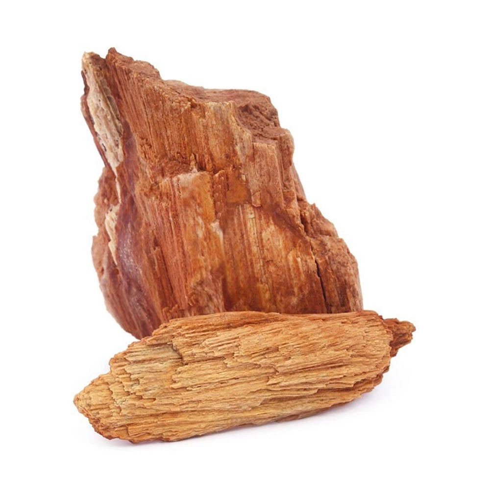 Whimar Aquascaping Box Red Wood Lines Rock - Set di rocce non calcaree di origine fossile Per Acquari Da: 60 L