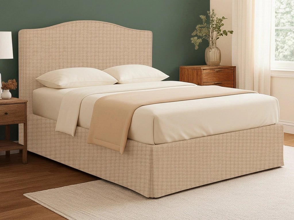 Blyth, Letto Piazza e Mezza Sfoderabile Made in Italy, Beige