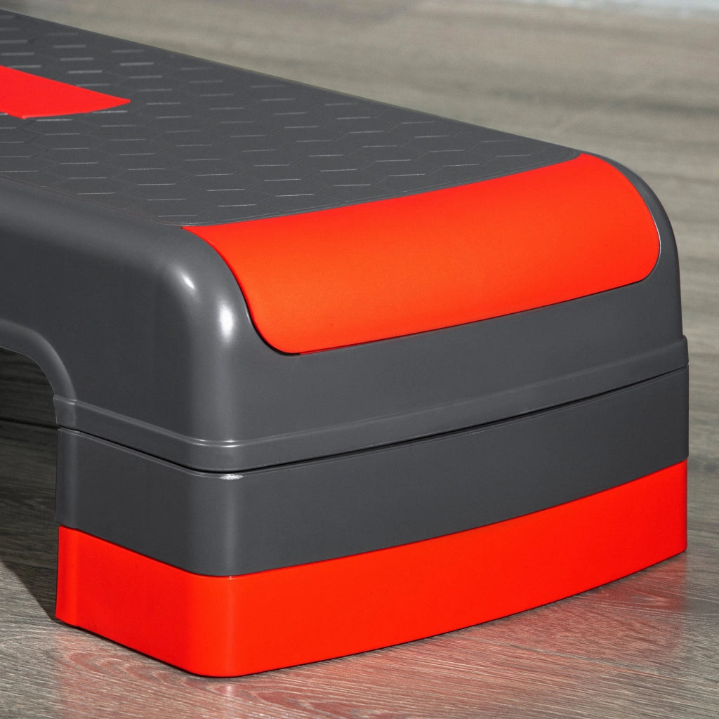 Stepper Aerobico Regolabile ¨C Zephmum ¨C Rosso e Nero