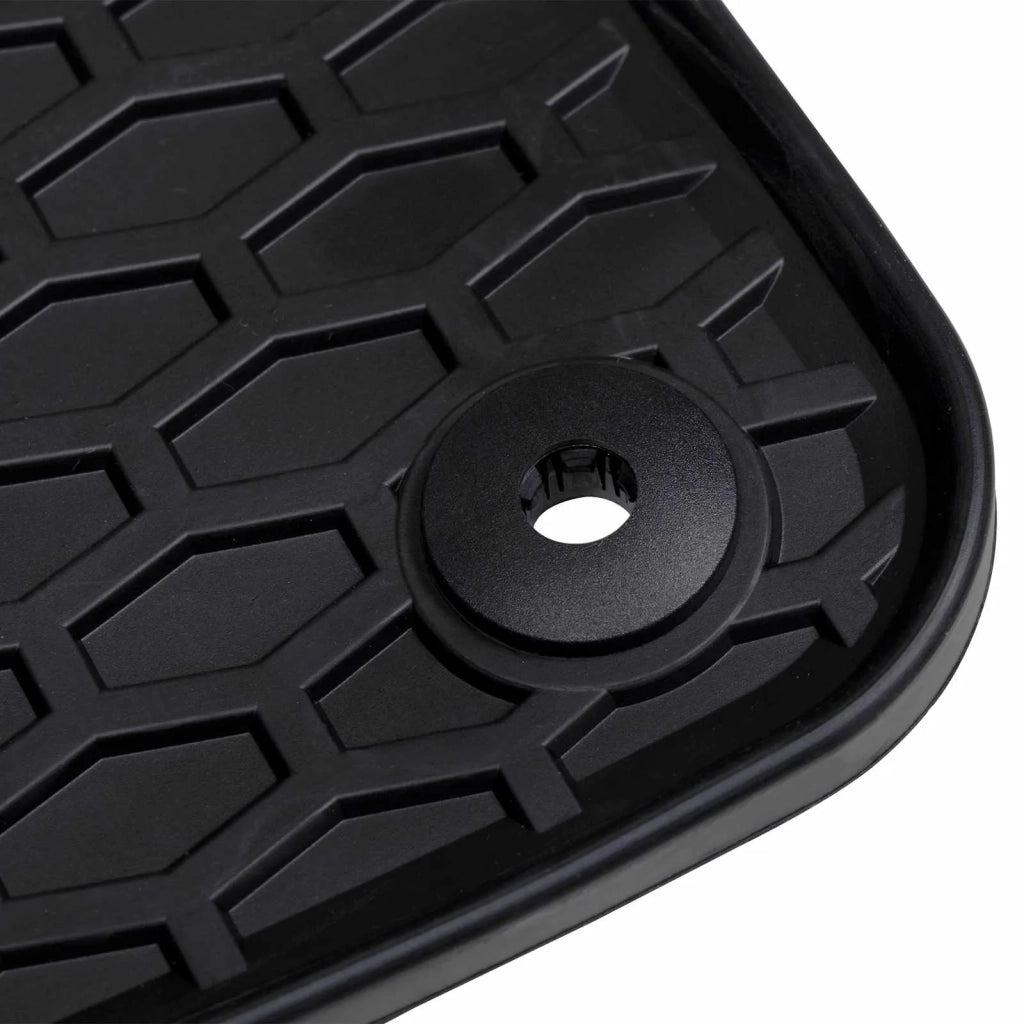 Tappetino per Auto 2 pcs Nero adatto per VW CADDY 2020- Gomma 42029094
