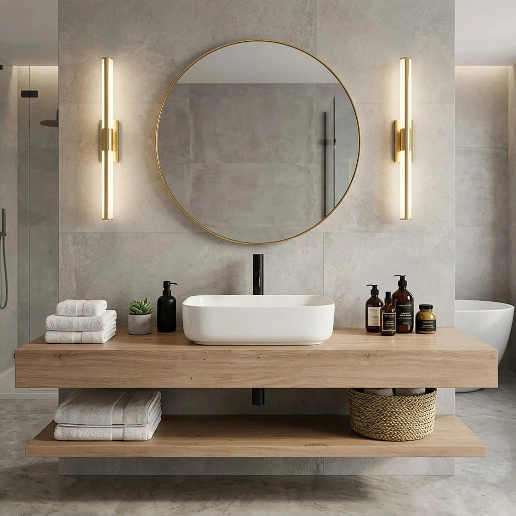 Lavabo Da Appoggio Rea Demi Slim