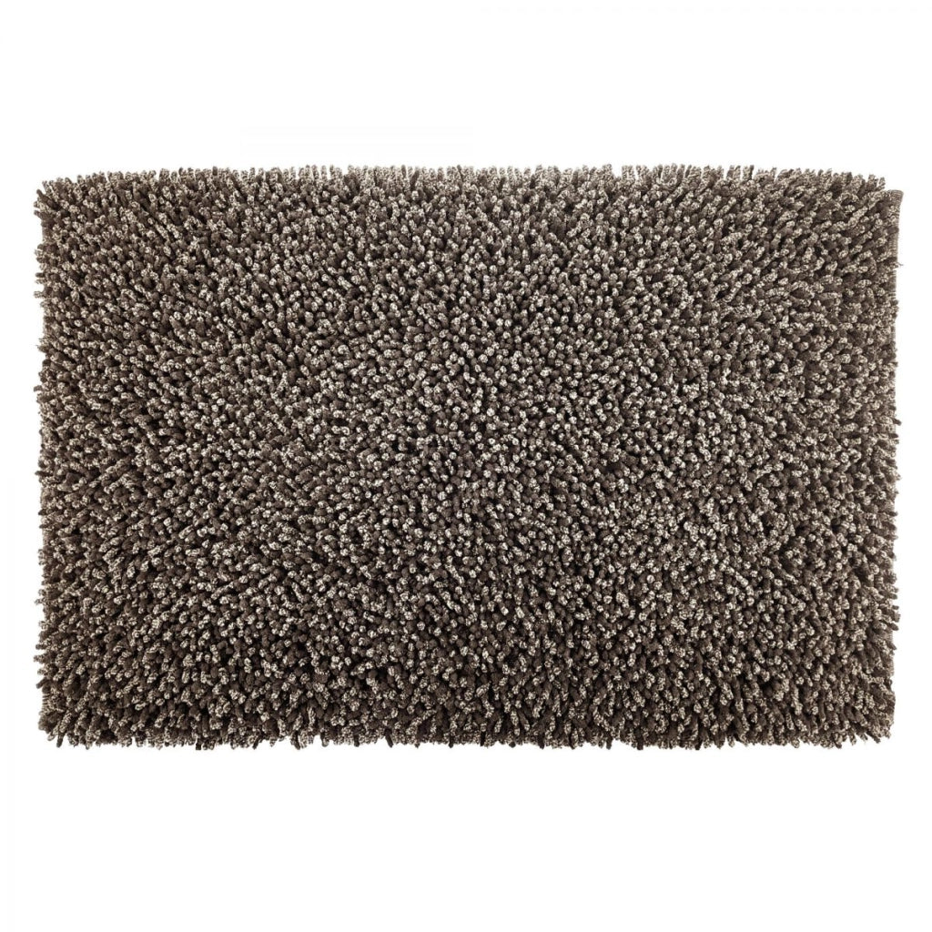 TAPPETO CHANTAL 55X90CM CIOCCOLATO IN COTONE
