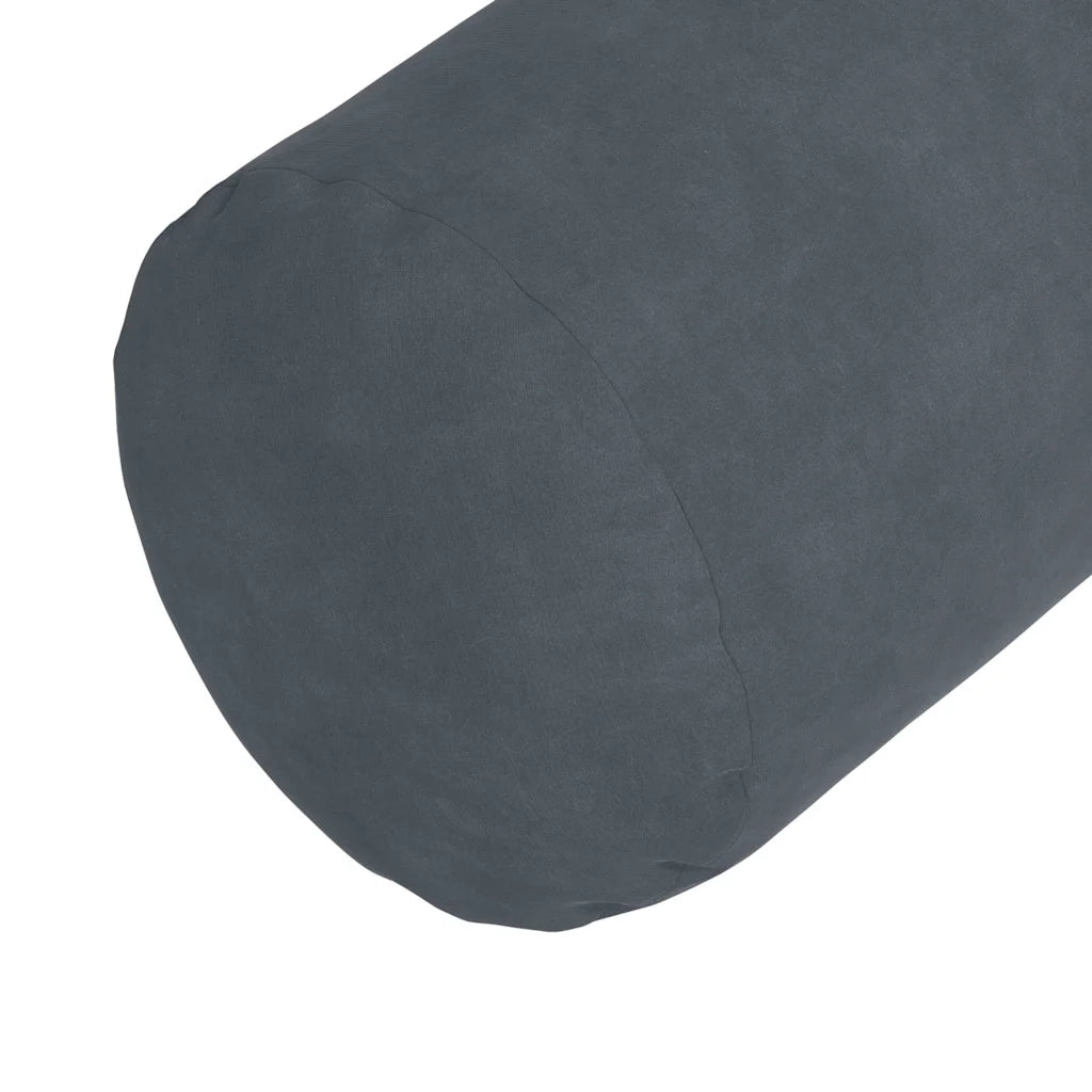 Cuscini a rullo 2 pcs Grigio scuro Ø 25 x 70 cm 42014329