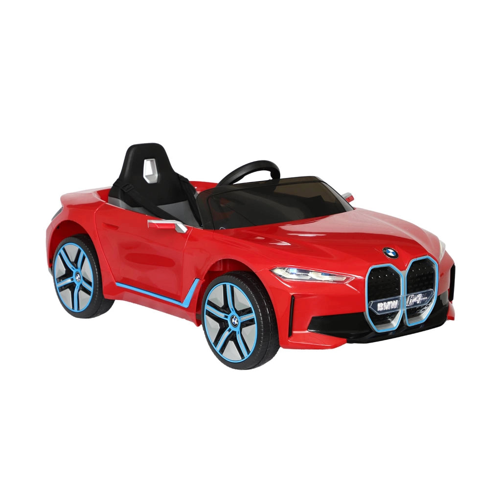 12v auto elettrica per bambini, 1 posto, rosso