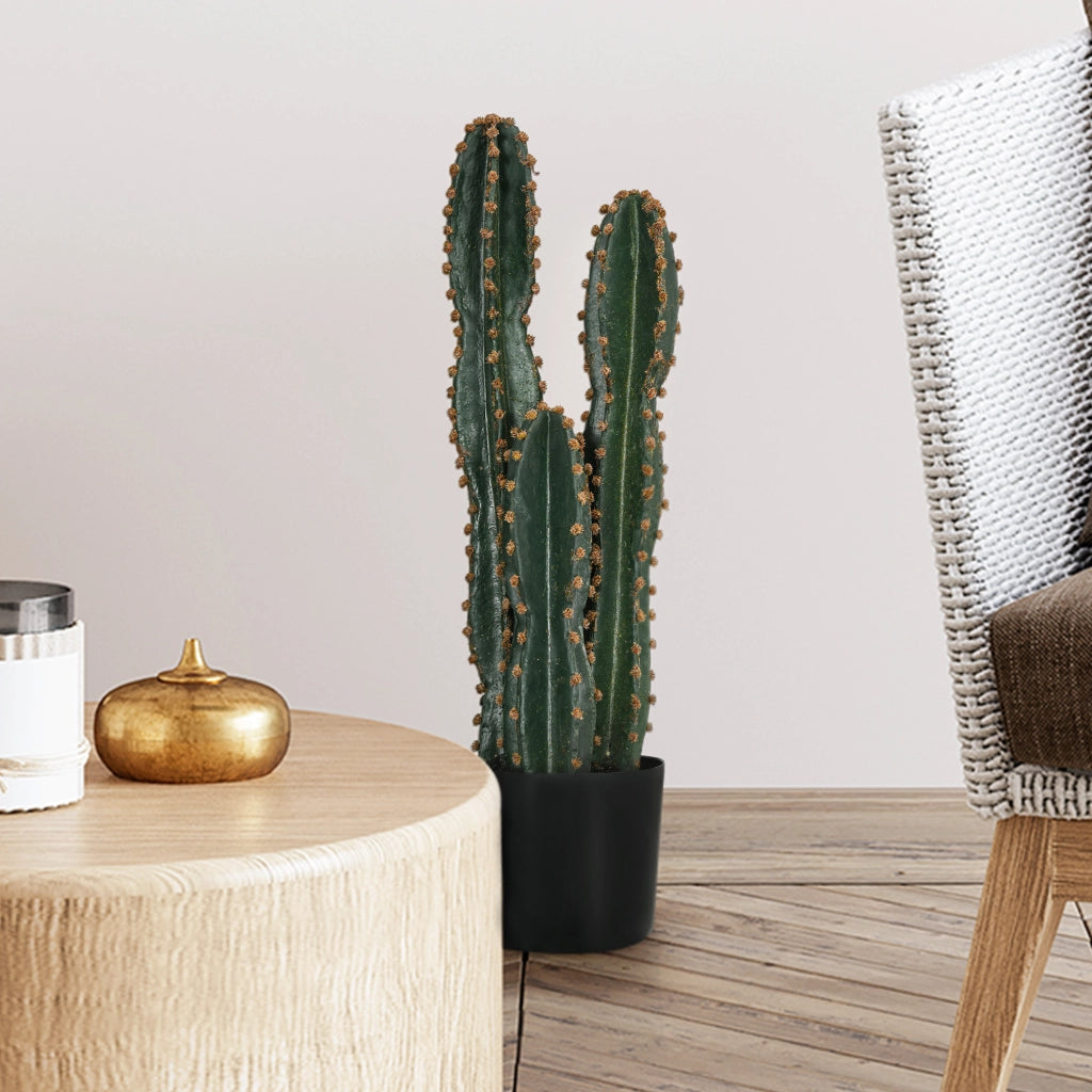 Pianta artificiale cactus ¨C Xylo ¨C verde ? 17 x 60H cm
