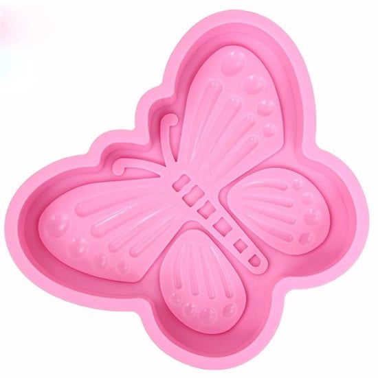 Forma di torta in silicone - Duraturo - Flessibile - Resistente all'aderenza - Resistente al calore - Ideale per torte di compleanno - Forma per torta
