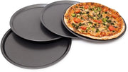 Piastre per pizza e flammkuchen - set da 4 - diametro 33 cm