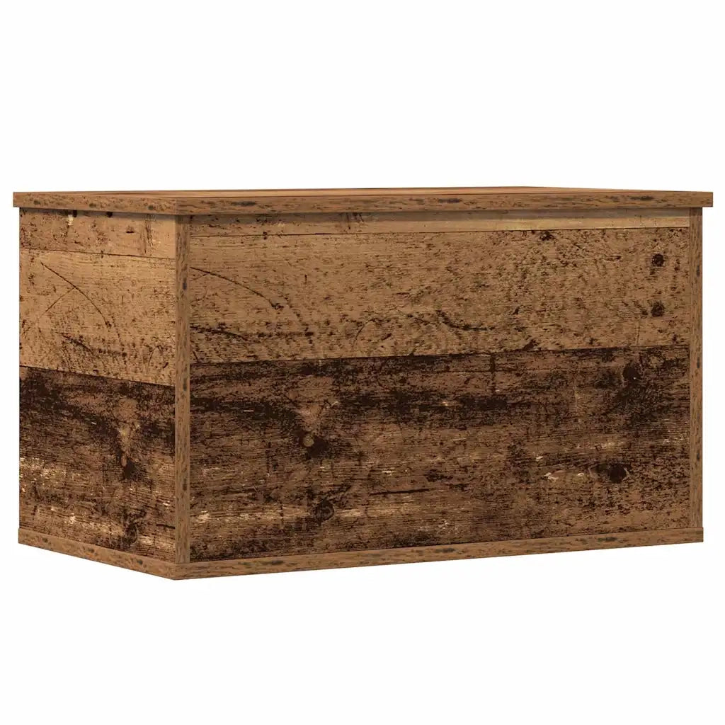 Scatola di Stoccaggio Legno vecchio 60 x 35 x 35 cm 868702