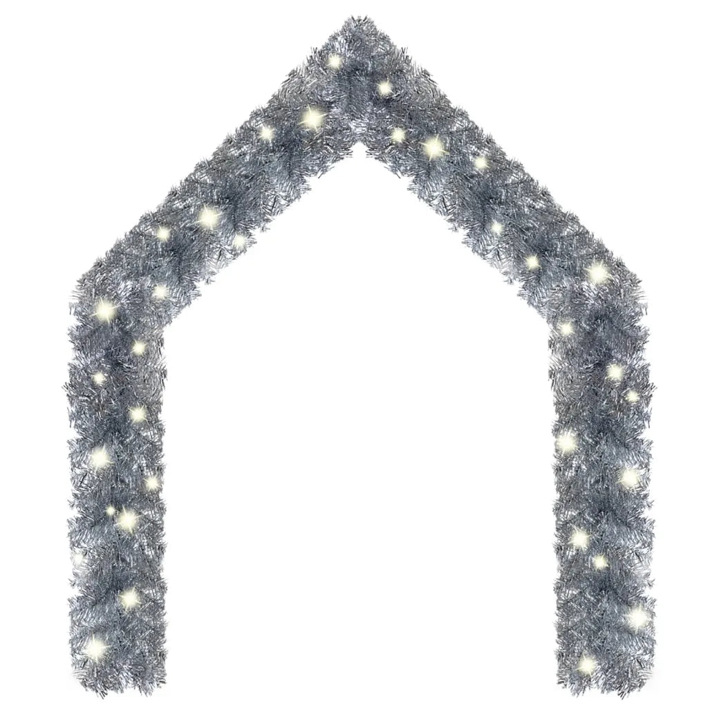 Ghirlanda Natalizia con Luci a LED 10 m Argento CFW3301677