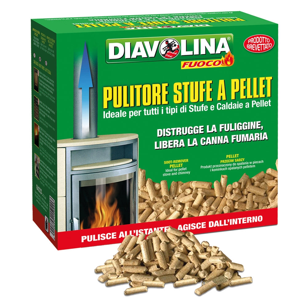 DIAVOLINA 'PELLET - SPAZZACAMINO' art. 15020- 10 confezione  - DIAVOLINA