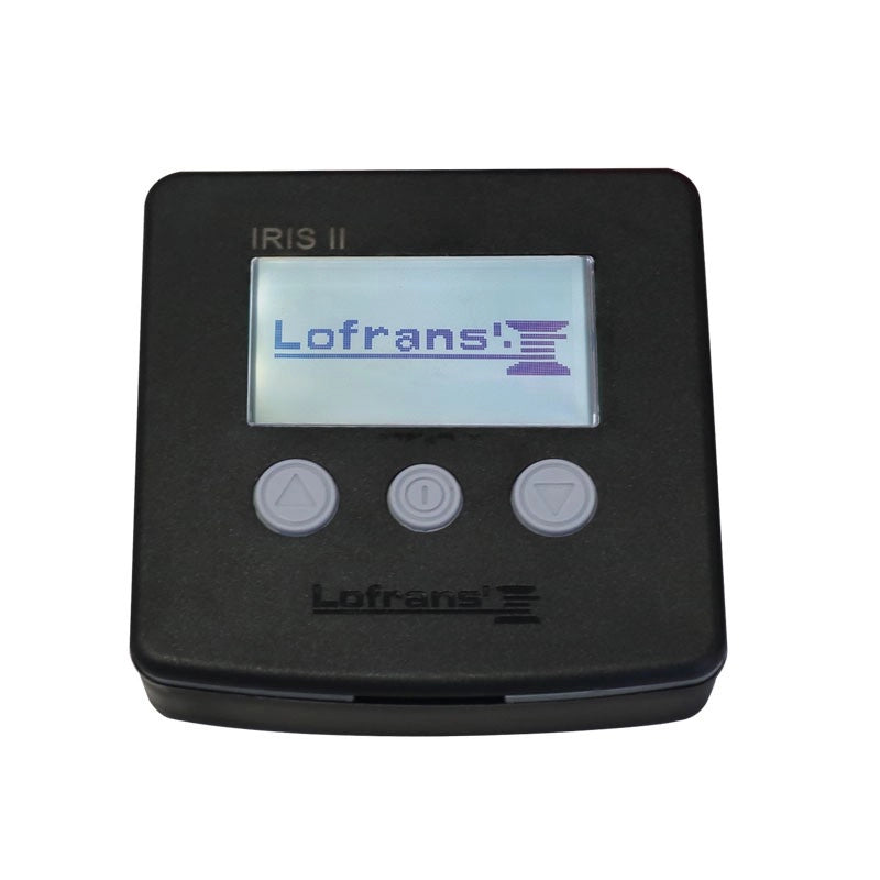 CONTAMETRI CON DISPLAY IRIS 2 NERO BULKHEAD CHAIN COUNTER