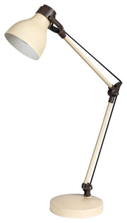 Lampada da tavolo Carter beige metallo E14 11W Rabalux