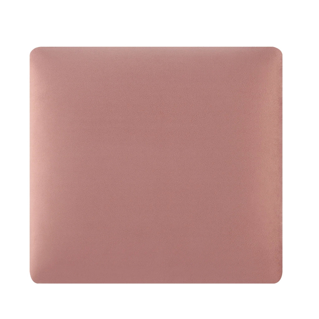 Set di 4 cuscini da parete in velluto 30 x 30 cm rosa 03_0010648